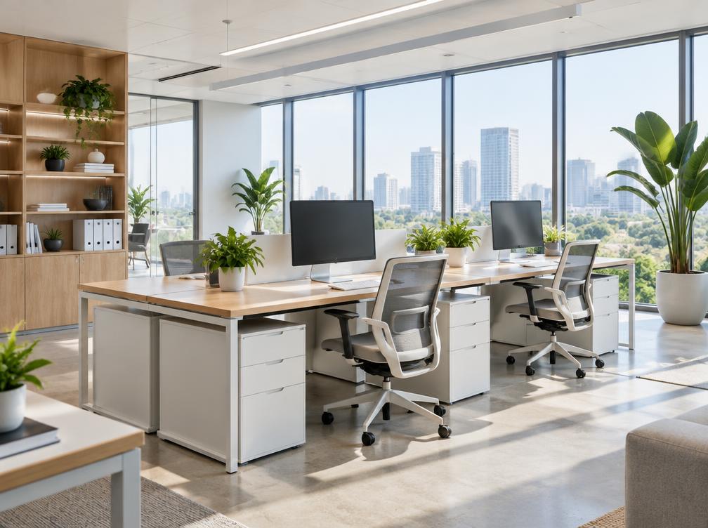Bright, neatly presented professional office